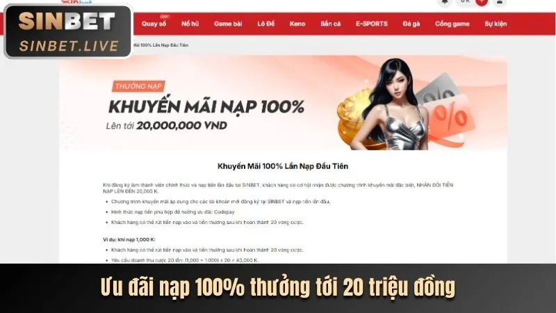 Tiền thưởng chào mừng cho người chơi mới tại JDB66 Thể Thao